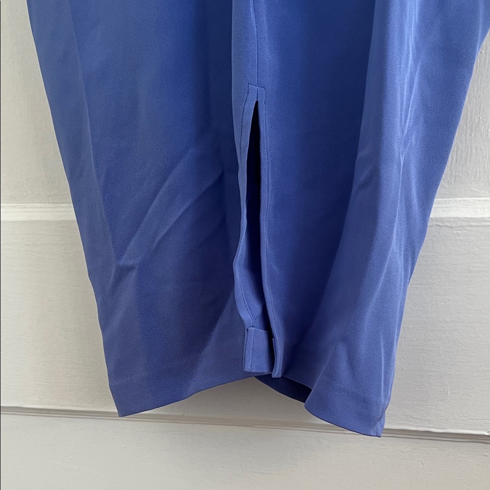 Zero + Maria Cornejo Elegant Long Issa Sky Blue Midi Dress - Picture 5 of 9
